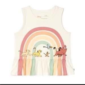 Little Sleepies Disney The Lion King Peplum Bamboo Tank Top